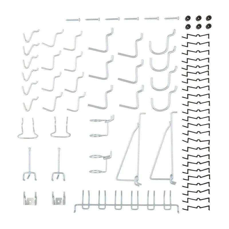 National Hardware N112-062 N112-062 V2396 Peg Hook Assortment in Zinc plated, Pack of 47