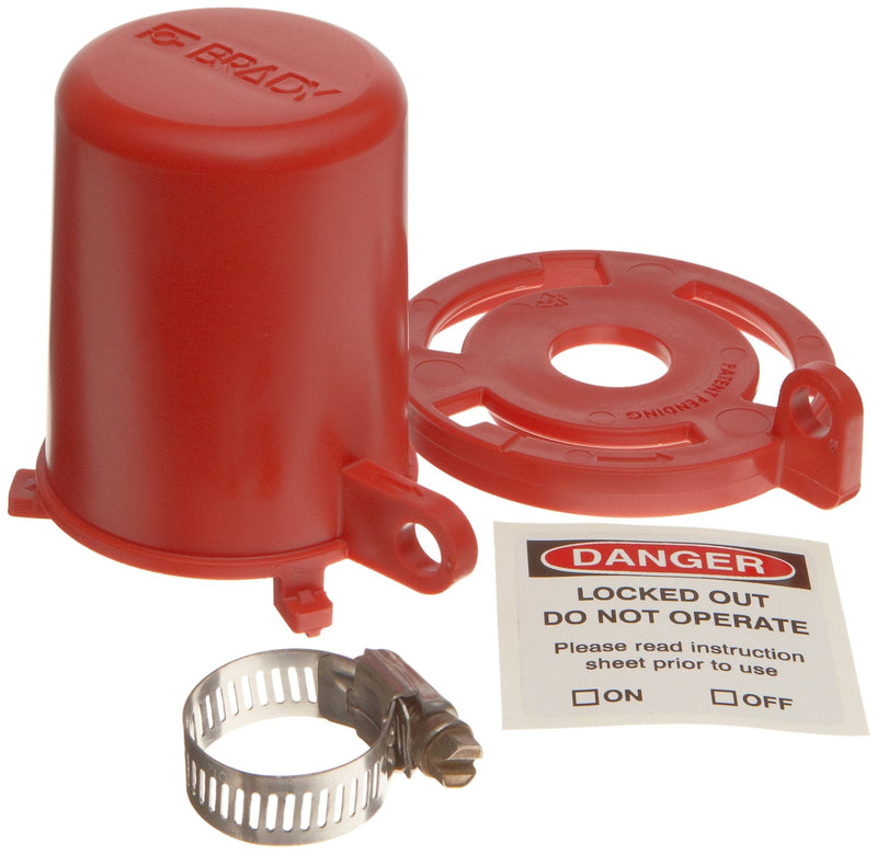 Brady - 113231 Plug Valve Lockout, for 3/8" - 7/8" Valve Diameter 1