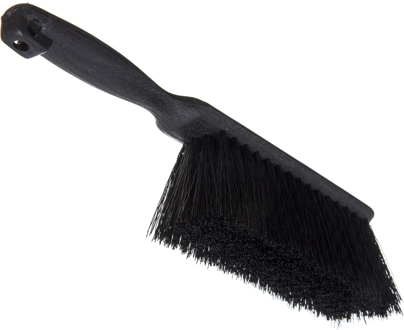 Carlisle 3625803 Fireplace/Bench Brush, 8", Black