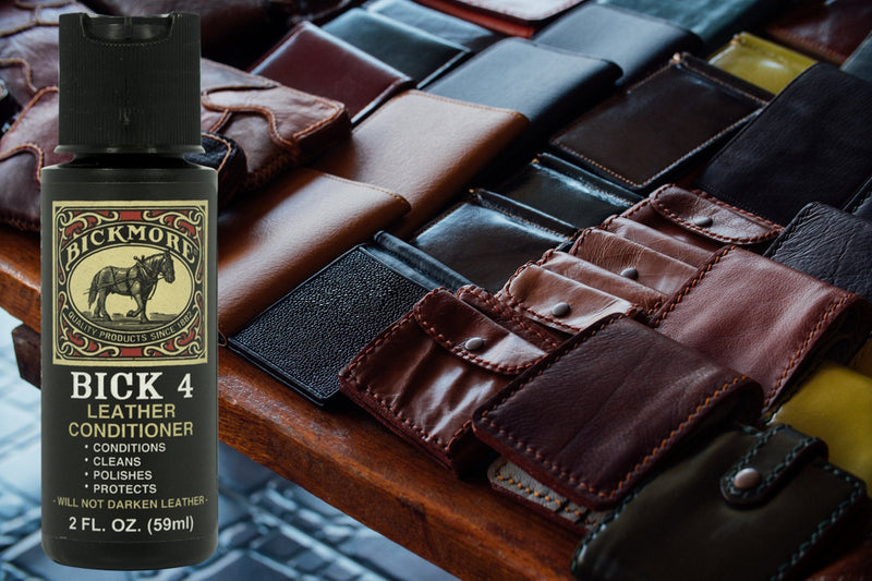 Bickmore Bick 4 Leather Conditioner 2oz - Best Since 1882 - Cleaner & Conditioner - Restore Polish & Protect All Smooth Finished Leathers 2 oz