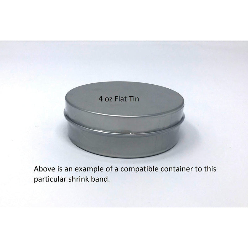 Shrink Band Assorted Sample Pack for All Bottles and Containers (Large) Large (3" - 4 1/2" Diameter)