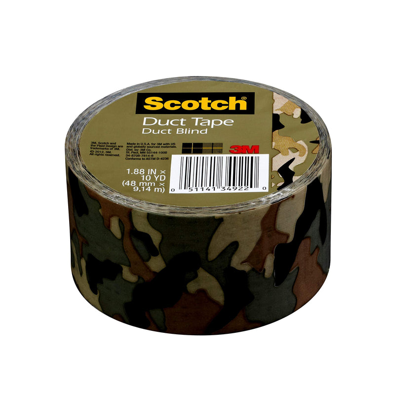 3M Scotch Duct Tape, Duct Blind, 1.88-Inch by 10-Yard - 910-CMO-C