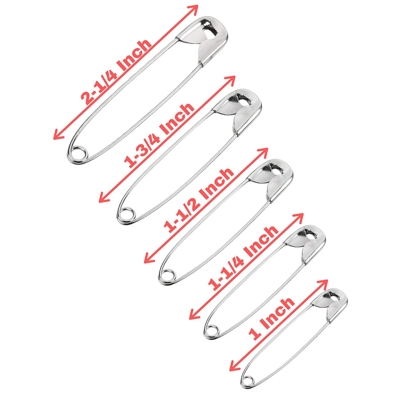 Mr. Pen- Safety Pins, Safety Pins Assorted, 300 Pack, Assorted Safety Pins, Safety Pin, Small Safety Pins, Safety Pins Bulk, Large Safety Pins, Safety Pins for Clothes