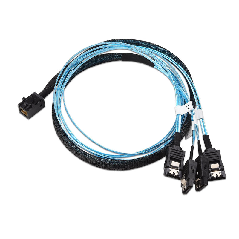 Cable Matters Internal Mini SAS HD to SATA Cable (SFF-8643 to SATA Forward Breakout) 3.3 Feet, 1m