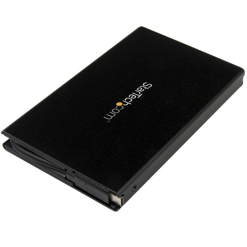 StarTech.com USB 3.1 (10Gbps) 2.5" SATA SSD/HDD Hard Drive Enclosure - USB-C External Hard Drive Enclosure (S251BU31C3CB) USB 3.1 (10Gbps) | USB-C | Integrated Cable