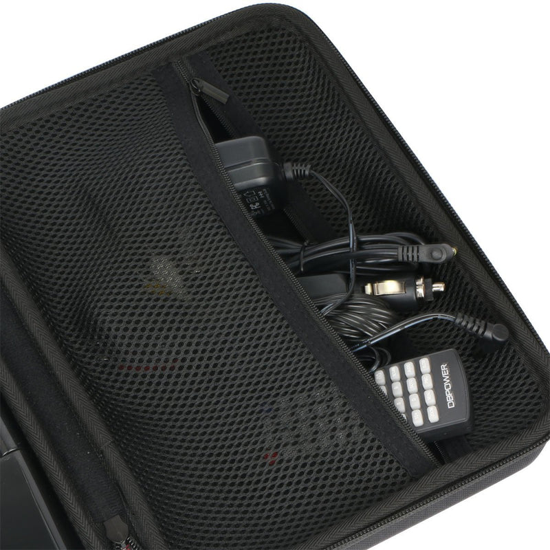 Khanka Hard Travel Case Replacement for DBPOWER 12" Portable DVD Player,Black