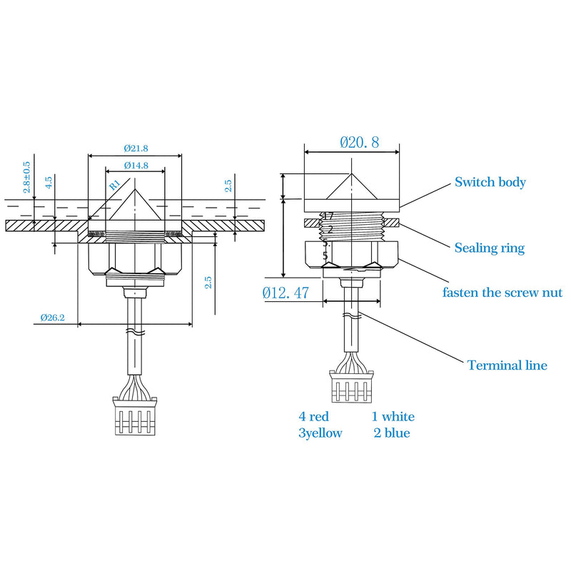 CQRobot Ocean: Contact Water/Liquid Level Sensor Compatible with Raspberry Pi/Arduino. for Automatic Irrigation Systems, Aquariums, Plants, in The Garden, in Agriculture etc.