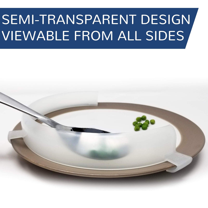2 Pack - Plate Guard, FSA Eligible, Designed by an Occupational Therapist. Fits Most 9" to 12" Plates New