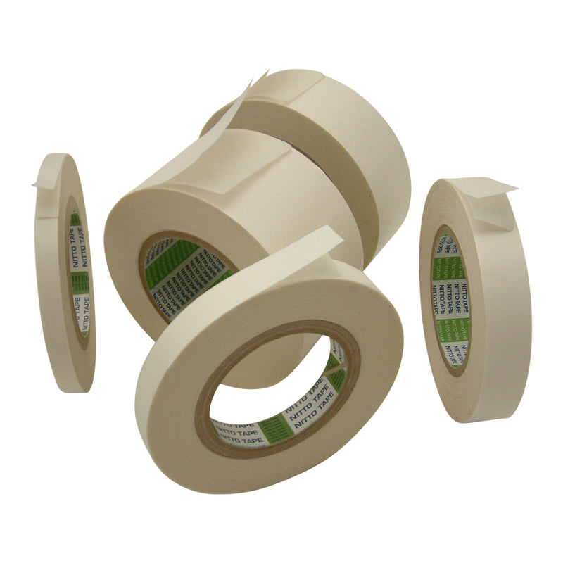 Nitto (Permacel) P-02 Double Coated Kraft Paper Tape: 3/4 in. x 36 yds. (White) 3/4 in. x 36 yds. (18mm x 33m)