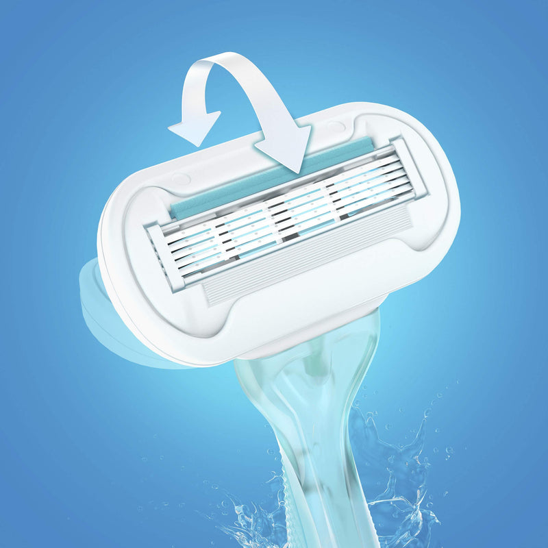 Gillette Venus Extra Smooth Sensitive Women's Disposable Razors, 2 Count Extra Smooth Sensitive (2 count)