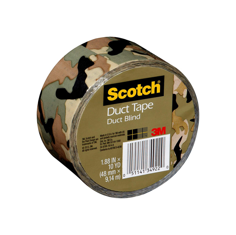 3M Scotch Duct Tape, Duct Blind, 1.88-Inch by 10-Yard - 910-CMO-C