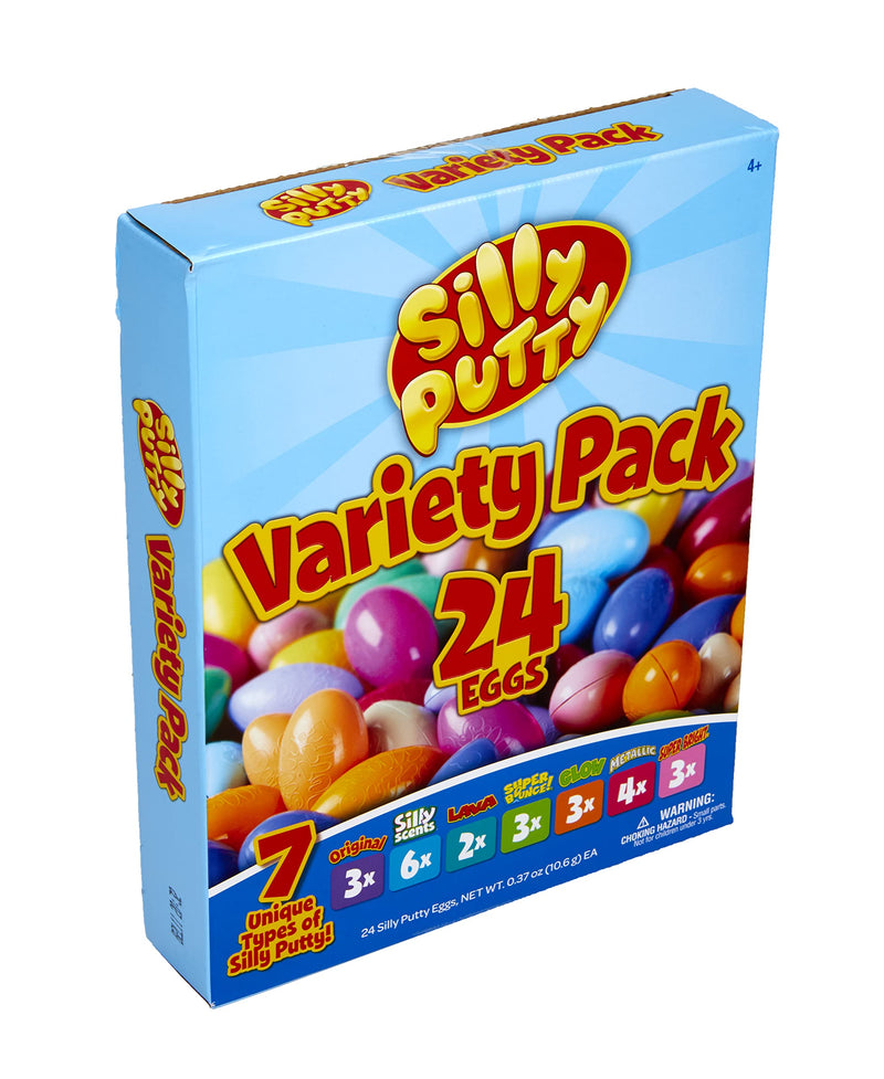 Crayola Silly Putty Bulk Variety Pack, 24 Eggs