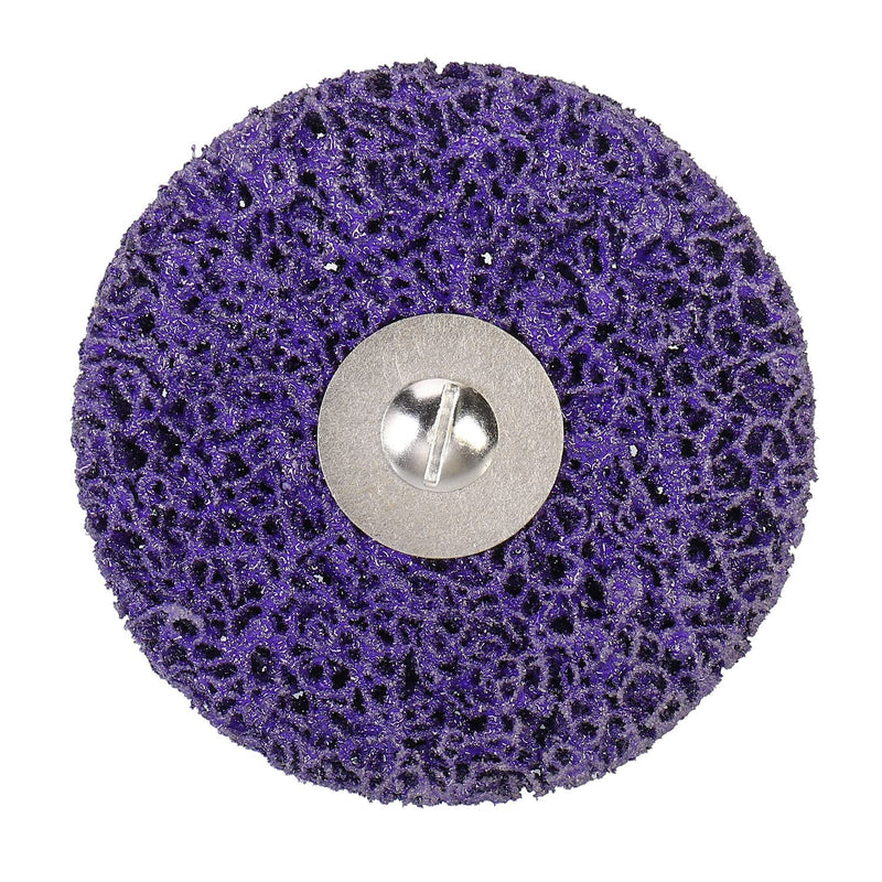 Angelkiss 5 piece disc set, 100 mm CBS grinding disc, purple coarse cleaning disc, CBS cleaning disc for angle grinders of paint, rust welds, oxidation cleaning and removal