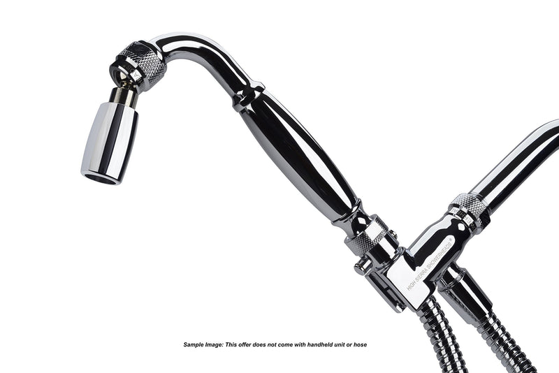 High Sierra's All Metal Universal Handheld Shower Holder. Available in: CHROME, Brushed Nickel, or Oil Rubbed Bronze