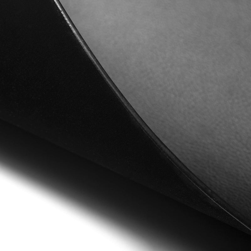 Nekmit Leather Desk Blotter Pad 17 x 12 Inches, Flat, Non-Slip, Waterproof, Black 17" x 12"