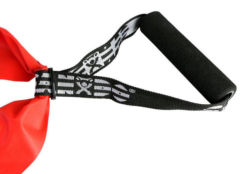 Cando 10-5330 Handle with Adjustable Webbing For Band/Tubing, 1 Pair