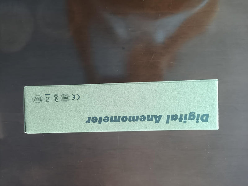 Digital Anemometer Wind Gauge, GR-8806 Handheld Wind Gauge, Wind Gauge Measure Wind Speed m/s, km/h, mph, Knot Temperature ℃/℉ Support Tripod Screw, Data Storage
