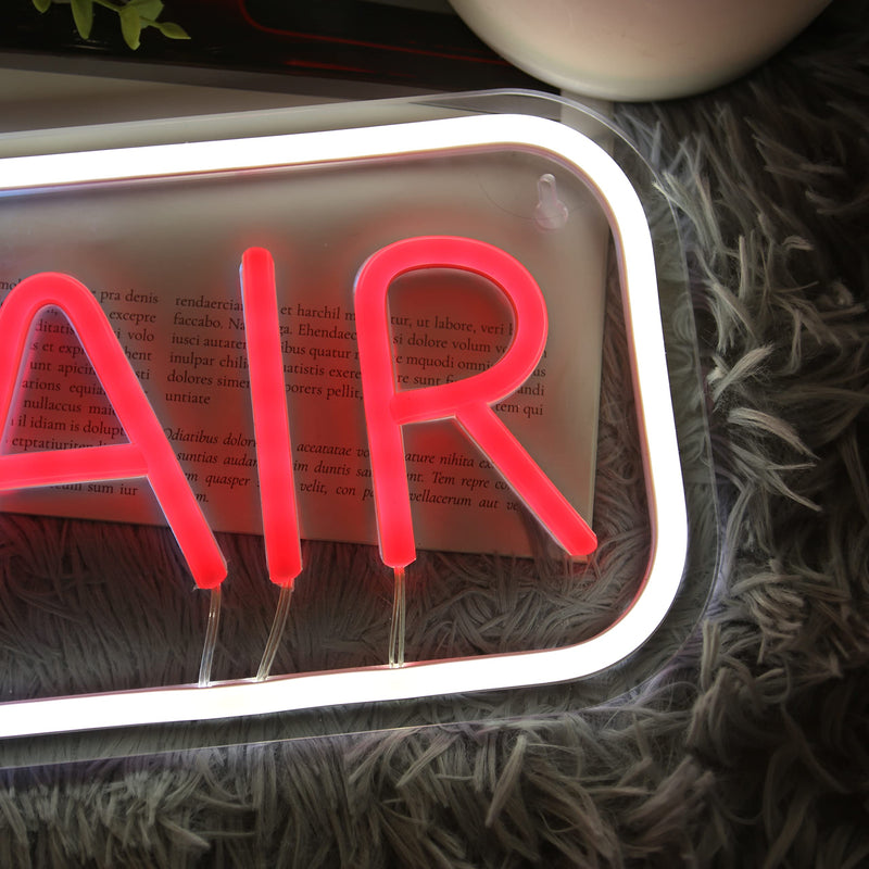 ON AIR Neon Sign LED Lights Signs Decorative Bright Night Light for Radio Television Video Podcast Party Wall Bedroom Club16''*6'' inch with 5V ON/OFF USB 2M Cable (Multi) Multi
