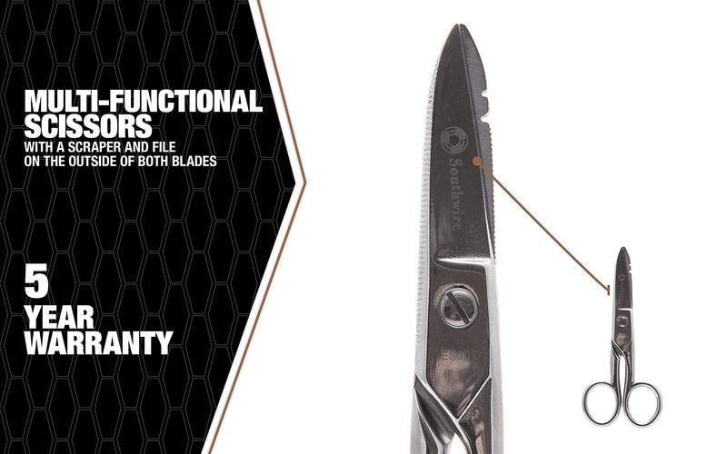Southwire Tools & Equipment ES001 Electrician's Scissors