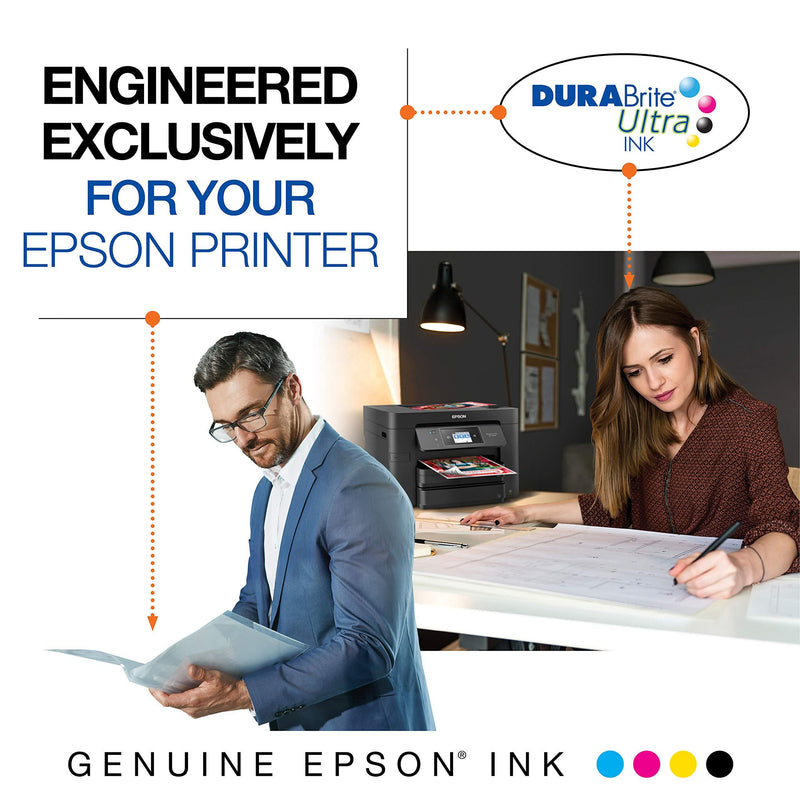 EPSON T220 DURABrite Ultra Ink Standard Capacity Black Dual Cartridge Pack (T220120-D2) for select Epson Expression and WorkForce Printers