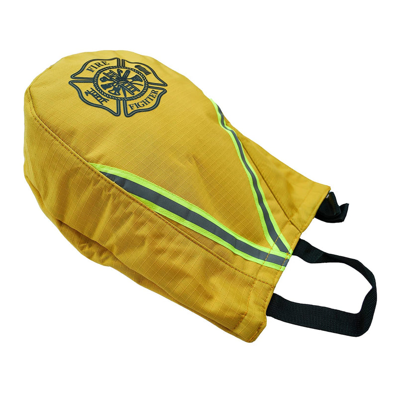 MELOTOUGH Firefighter Bag Fireman SCBA Air Respirator Storage Bag with Soft Lined (Ripstop Turnout Tan)