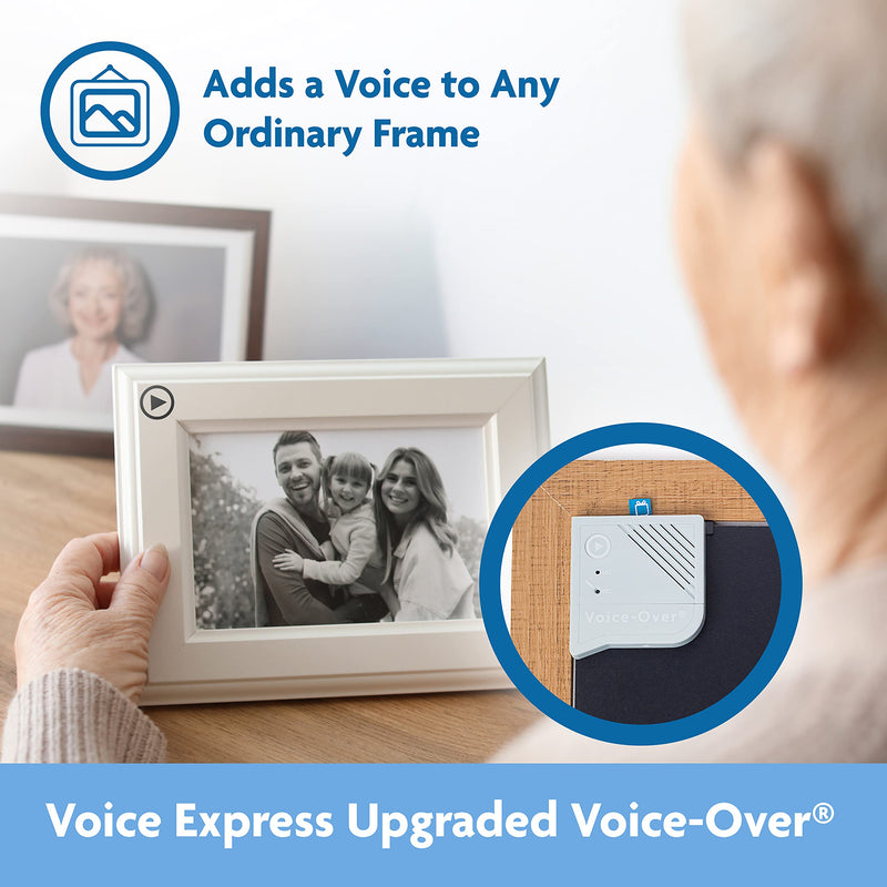 VoiceGift Voice-OverÂ® 60 Second Voice Recorder Insert for Personal Messages, Audio Recording Device for Picture Frames, Albums, Scrap Books, Books, Blankets and Quilts