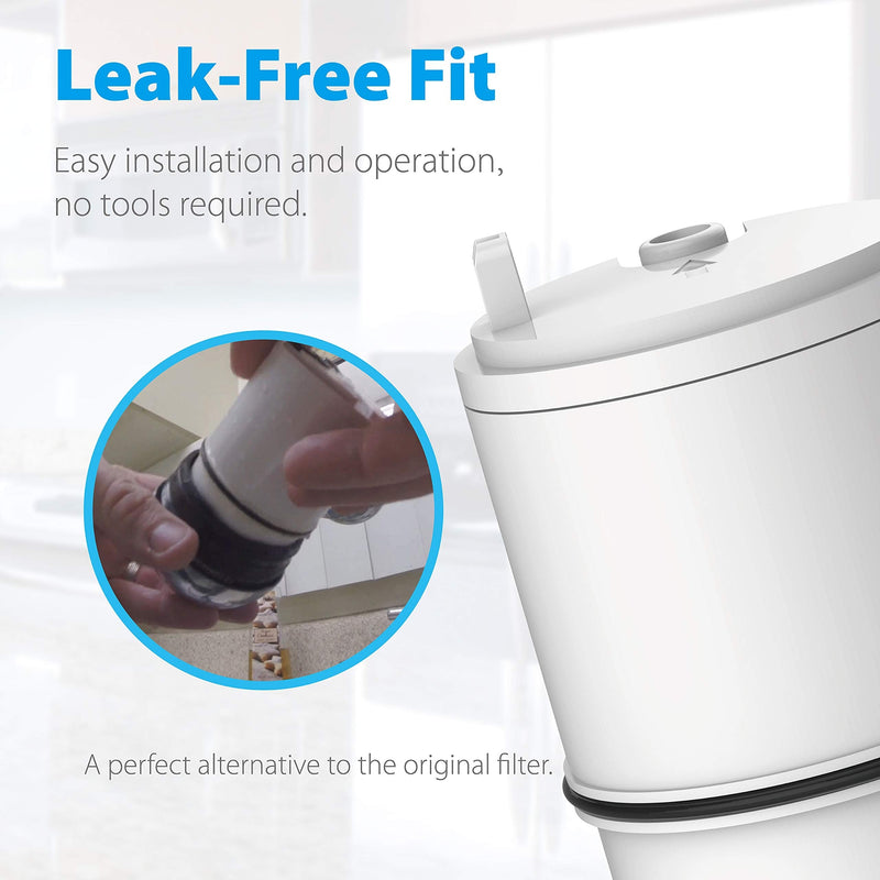 Waterdrop RF3375 NSF Certified Water Filter, Replacement for Pur RF3375 (RF33752V2) Faucet Water Filter (Pack of 3),Model No.: WD-C08B