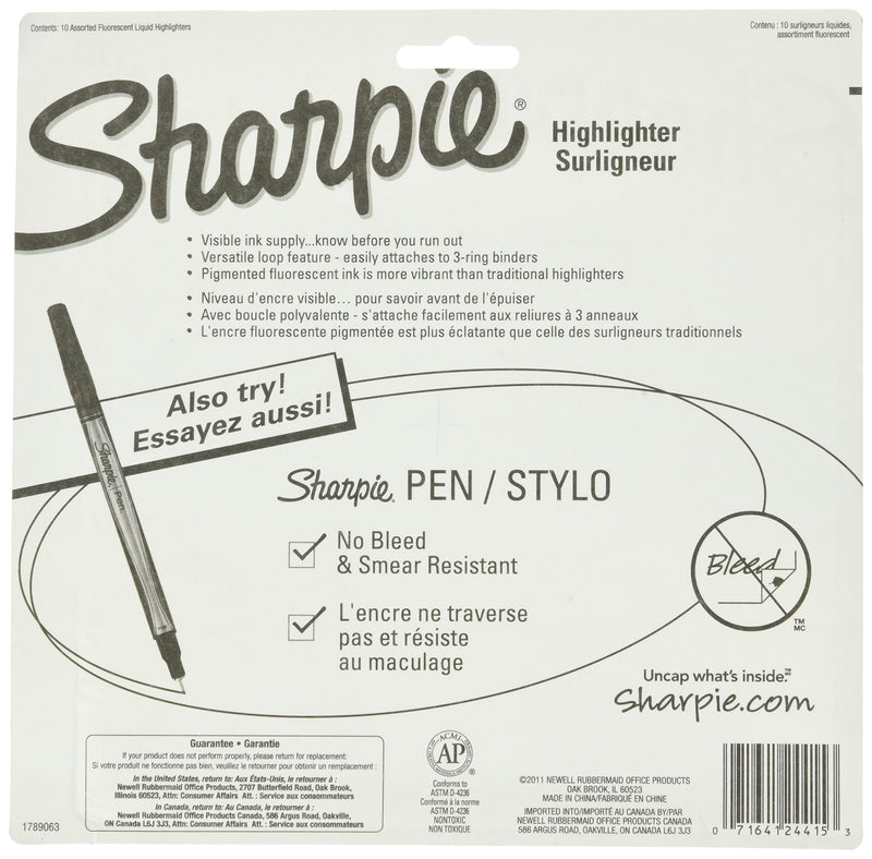 SAN24415PP - Sharpie Accent Liquid Pen Style Highlighter