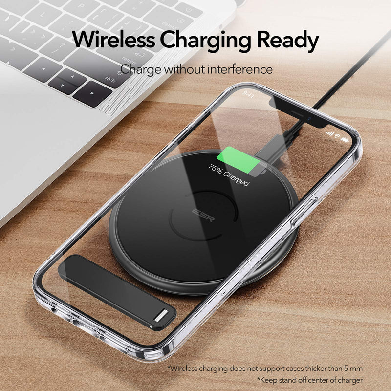 ESR Boost Phone Kickstand, Vertical and Horizontal Stand, Adjustable Angle, Compatible with iPhone 13/13 Pro/13 mini/13 Pro Max/12/12 Pro/12 mini/12 Pro Max/SE 2022, and Samsung Galaxy S22, Black