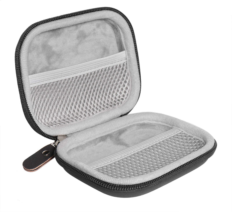 getgear Handy Case for Samsung T7 Touch Portable SSD, T5, Card Reader, USB Hub, Type C Hub, HD Hub,Mesh Pockets, Wrist Strap Black case