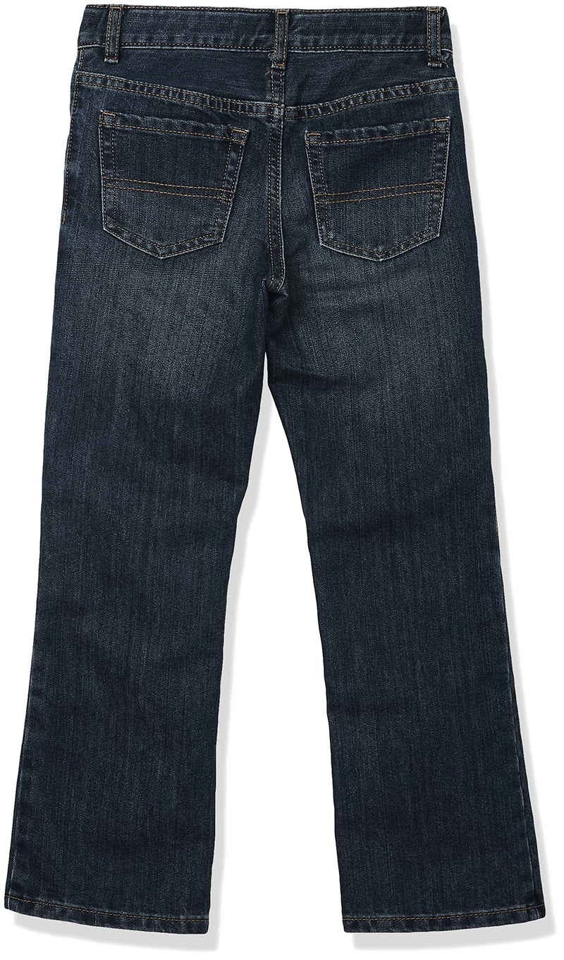 The Children's Place Boys' Husky Basic Bootcut Jeans 4 Slim Dustbowl Wash Single