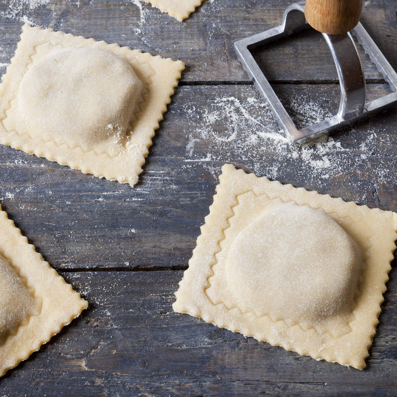 Fox Run 57670 Ravioli Cutter Stamps, Round & Square, Set of 2