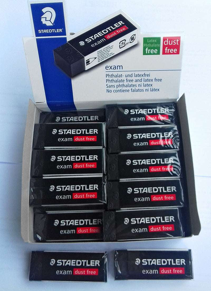 Staedtler Large Exam Dust Free Pencil Eraser (526 E20) Pack of 5 Erasers