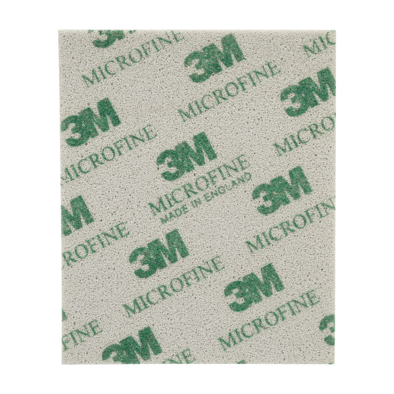 3M Softback Sanding Sponge, 02600, 4-1/2 in x 5-1/2 in, (115mm x 140mm), Microfine, 20 sponges per pack Very Fine