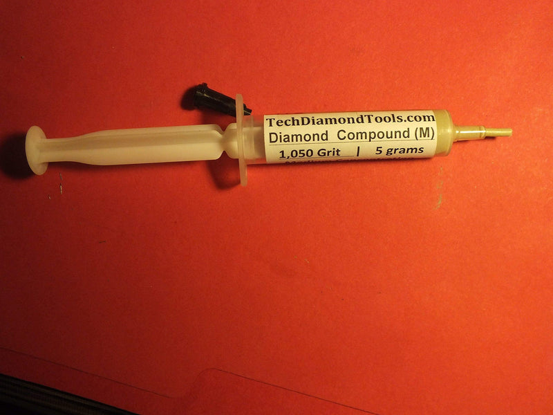 TechDiamondTools Kit of 3 Diamond Lapping Paste Polishing Compound 600 1050 1500 Grit Lapidary Paste for Rock Glass Metal Jewelry Resin Marble with 25% of Diamond Powder USA Made 1500 1050 600 grit