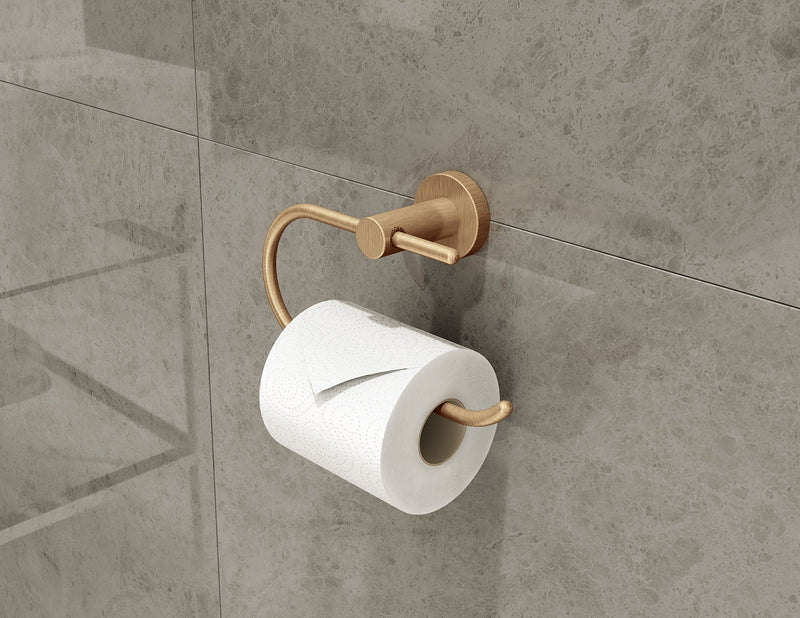 Symmons 353TP-BBZ Dia Wall-Mounted Toilet Paper Holder in Brushed Bronze No Cover
