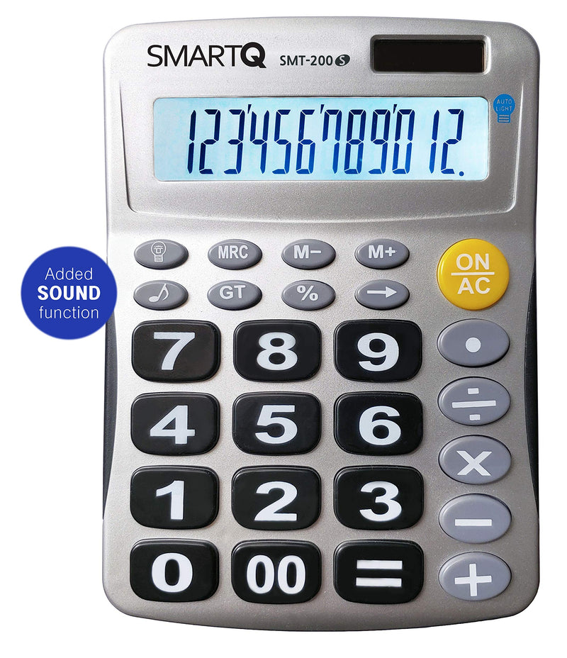 Check & Correct Function Desktop Calculator, Auto Replay Business, New Model CX-950 (SMT-200S (Backlignt)) SMT-200S (Backlignt)