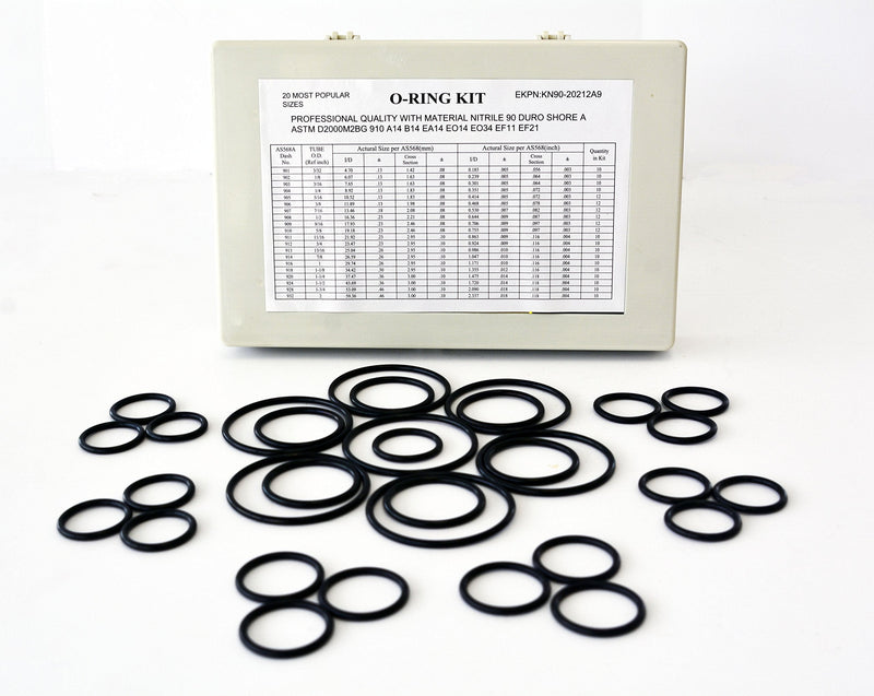 SWORDFISH 00300 212pc High Pressure O-Ring Assortment