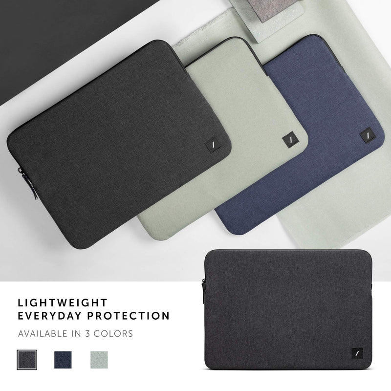 Native Union Stow Lite MacBook Sleeve 16” – Minimalist Slim Sleeve with 360-Degree Protection – Compatible with MacBook Pro 15" (2016-2019), MacBook Pro 16”(2019-2021) (Slate) 16" Slate