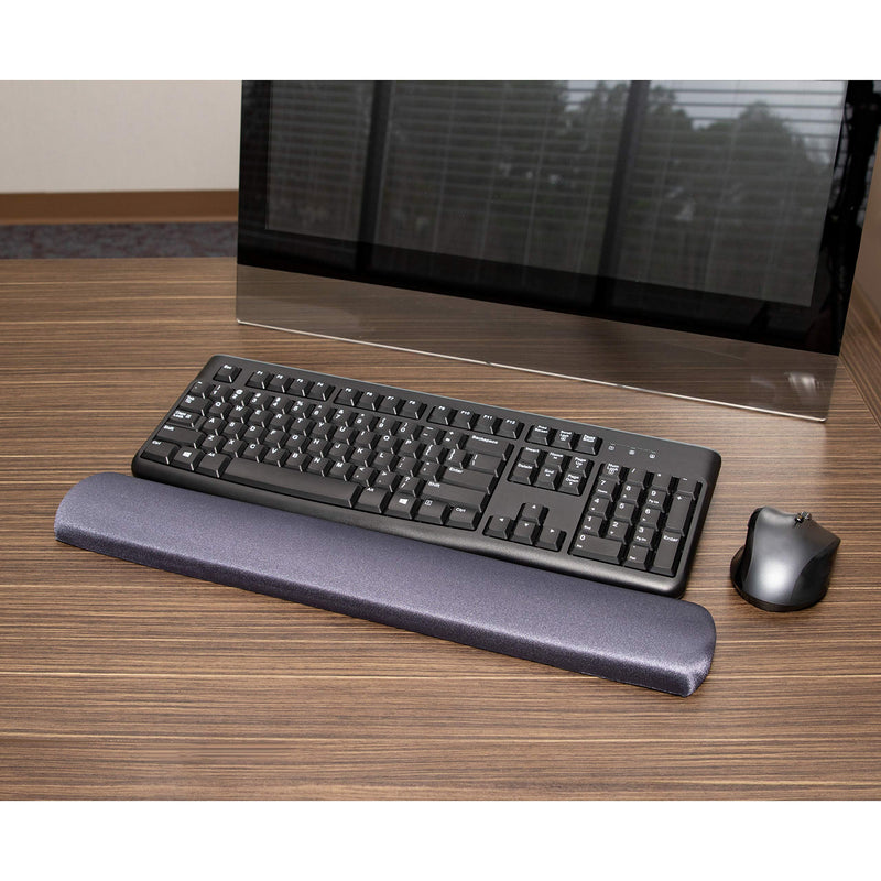 Compucessory Comp Gel Keyboard Wrist Rest Pad (CCS23716) Gray