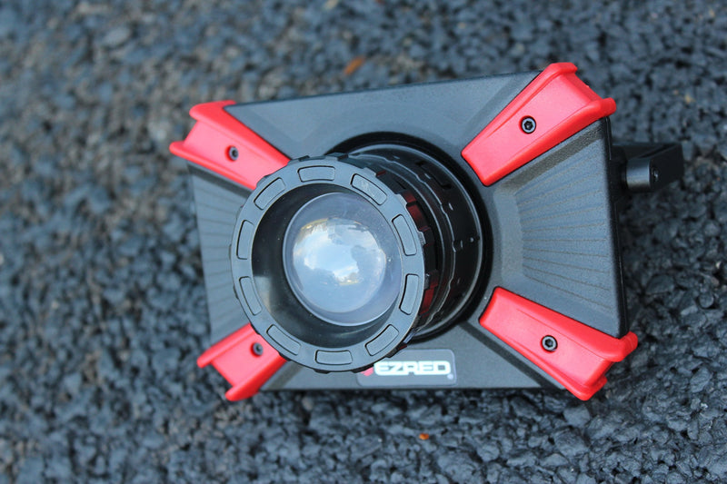 EZ RED XLF1000-1,000 Lumen Portable Micro-USB Rechargeable Focusing Work Light with Magnetic Accessory