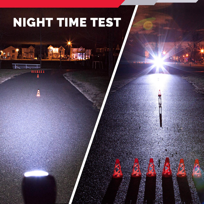 Cycle Torch Night Owl USB Rechargeable Bike Light Set, Perfect Commuter Safety Front and Back Bicycle Light LED Combo, USB Tail Light Included, Compatible with Mountain, Road, Kids & City Bicycles