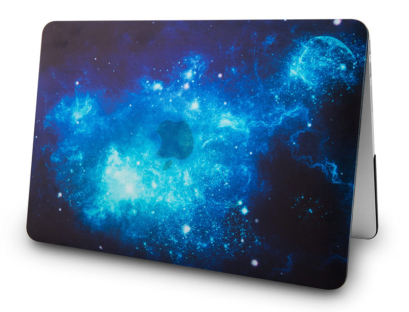 KECC Compatible with MacBook Pro 13 inch Case 2019-2016 with Touch Bar A2159 A1989 A1706 A1708 Protective Plastic Hard Shell + Keyboard Cover + Sleeve Plastic (Blue 2) Blue 2