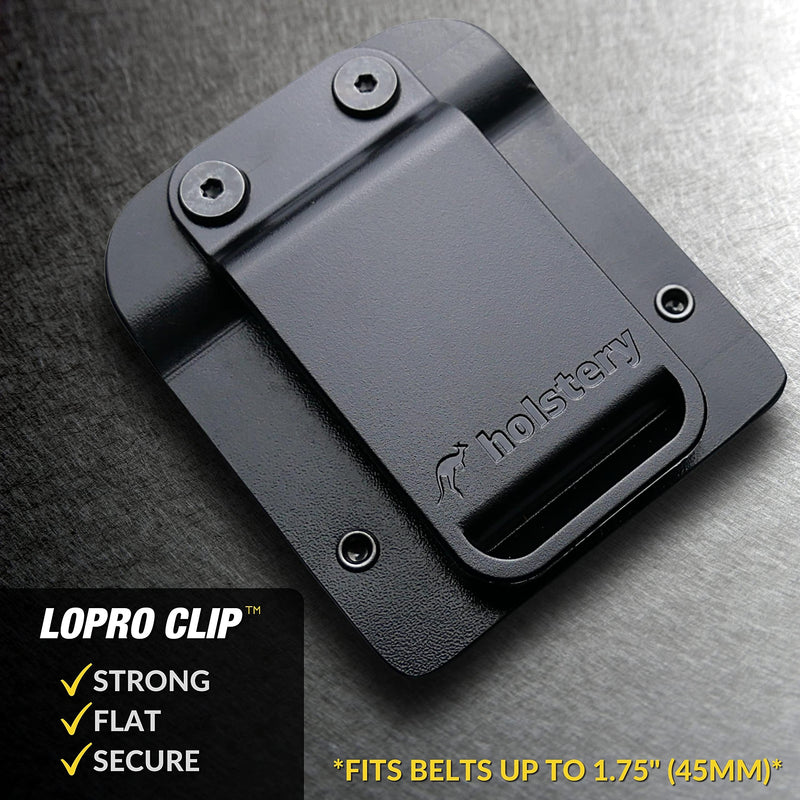 TapeMaster | Clip-On Tape Measure Holder - Low-Profile Measuring Tape Holster For Your Belt, Tool Bags, Pockets, or Pants
