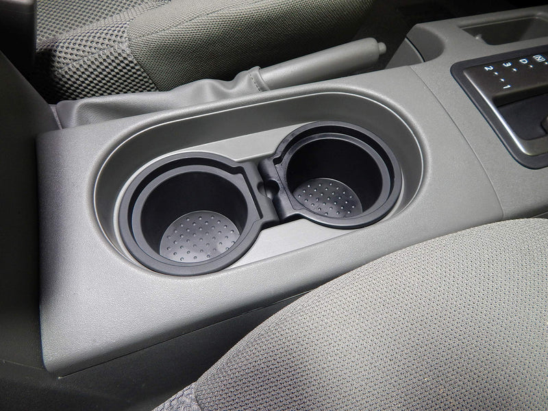 Red Hound Auto 2 Cup Holder Inserts 2005-2019 Compatible with Nissan Frontier, Xterra, 2005-2012 Pathfinder Rubber Cup Beverage Holder
