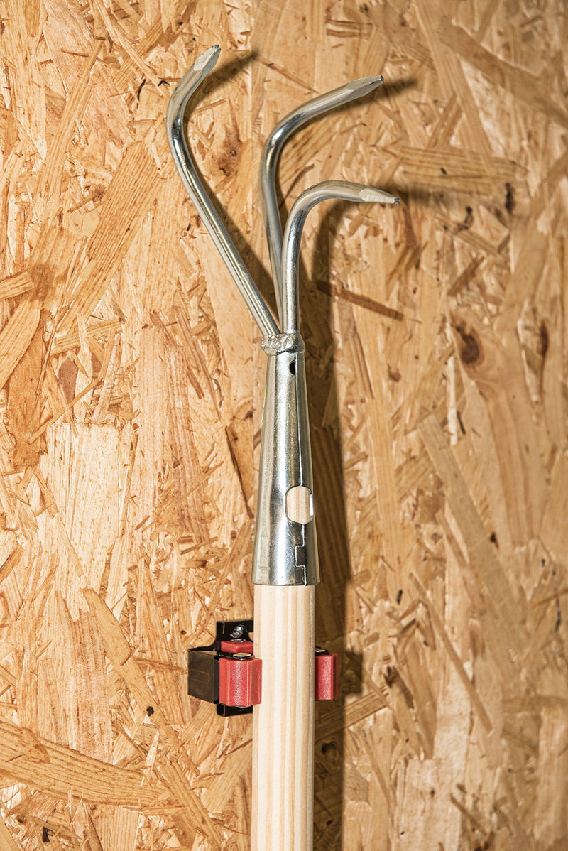 Connex device holder plastic up to 35mm / clamp holder / broom holder / wall holder / organization system / garden / GH135 Up to Ø 35 mm