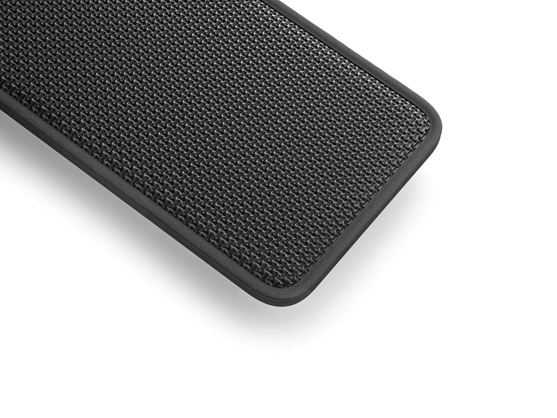 Glorious Gaming Wrist Pad/Rest - Compact - Black - Mechanical Keyboards, Stitched Edges, Ergonomic | 12x4 inches | 25mm/1in Thick (GWR-75) Compact (Black)