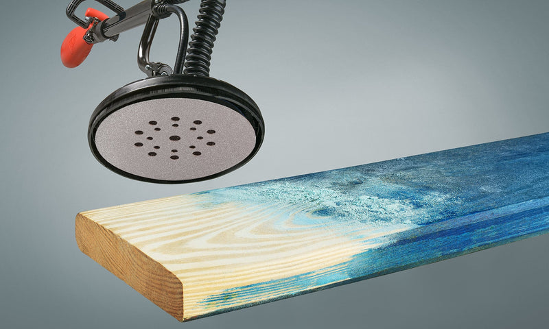kwb Quick-Stick sanding grid disc K 80 - for long-neck sanders, 225 mm Ø, made of fiberglass, perforated with Velcro (5 pcs.) K80, pack of 5 Ø 225 mm