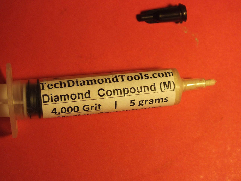 TechDiamondTools Kit of 3 Diamond Polishing Compound Polishing Paste 1200 2000 4000 Grit for Marble Glass Metal Rock Jewelry Resin Silver Gemstone with 25% of Diamond Powder USA Made 4000 2000 1200 grit