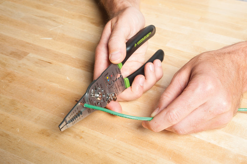 Greenlee 1927-SS Tool, 8-18AWG, Black